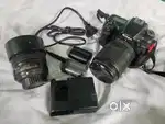 NIKON D7500 WITH 50MM LENS  GODOX v860ii FLASH WITH BATTRY CHARGER