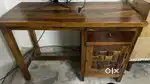 Almost New Sagwan Wood Table (6 Months Old) - Excellent Condition!