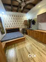 bed, wodrobe, geezer, tv, freeze, r o, mettress, full furnished,