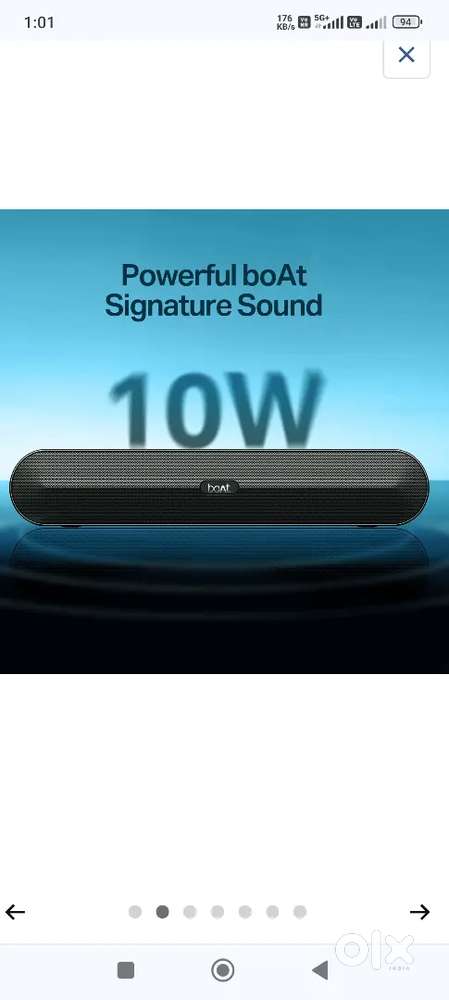 BOAT Bluetooth speaker for sale