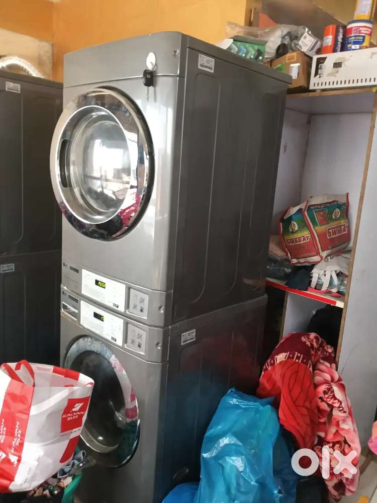 LG commercial washing machine dryer one set