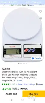 Kitchen Weight Scale