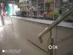 Cloth shop counter
