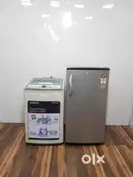 Samsung ag++ top load washing machine and refrigerator