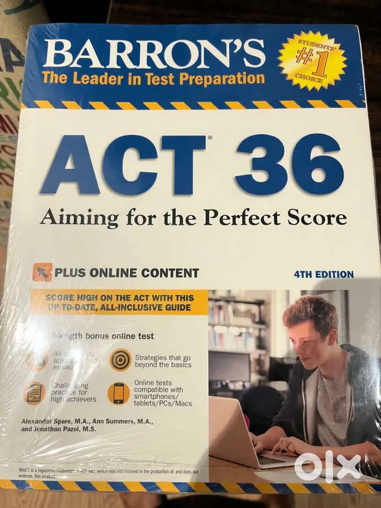 Barron’s ACT 36 Books – Untouched  Original  Massive Discount!