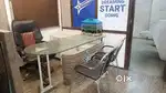 350sqft furnished ac office lekhraj metro station Indira nagar