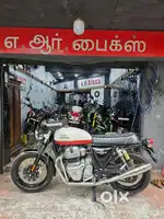 ROYAL ENFIELD INTERCEPTOR 650CC ABS DISC white