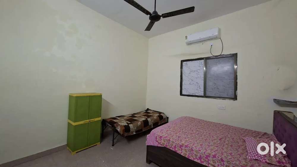 One bhk fully furnished flat available for rent near Vidhansabha Road