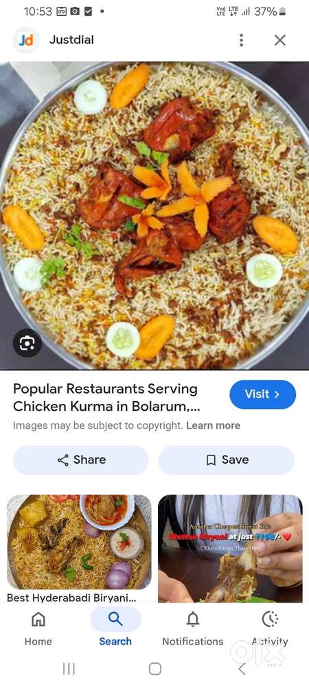 Bawarchi ki Zaroorat hai (Full time)