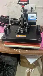 Tshirt printing 5 in 1 heat press sublimation machine 4 months old