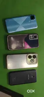 4 mobiles only display gone but work