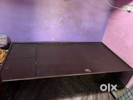 Strong wooden bed