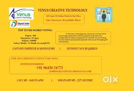 For an E-BOOK project. We need Some typists. If you want the