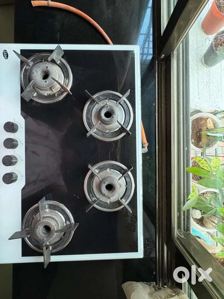 Glass Top Glen Gas Stove