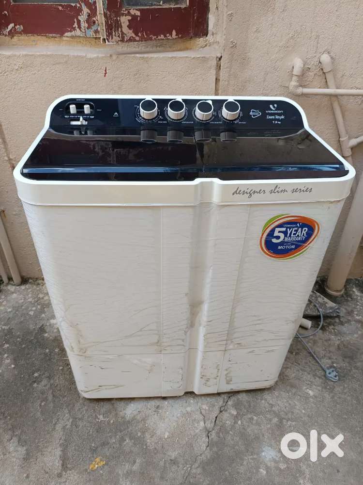 Videocon washing machine semi automatic 7.5 kg