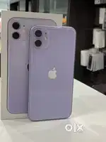 Iphone 11 128gb purple colour 97% battery with bill warranty