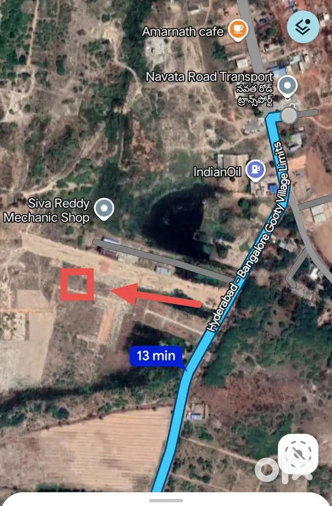 Selling plots in Gooty