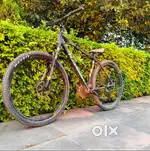 RALEIGH STUNT BICYCLE 24 GEAR'S WITH BIG HANDEL AND AIR SUSPENTION