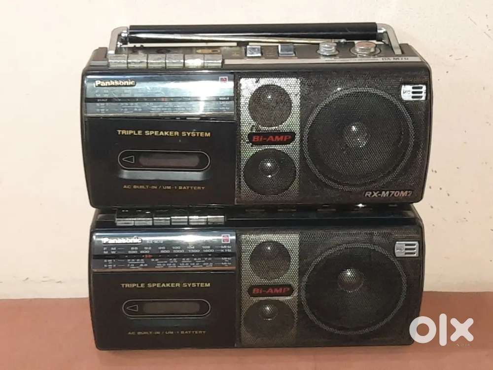 Panasonic Biamp Taperecorder (2Nos) Low Volume