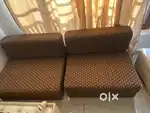 SOFA CUM BED SET WITH CENTER TABLE