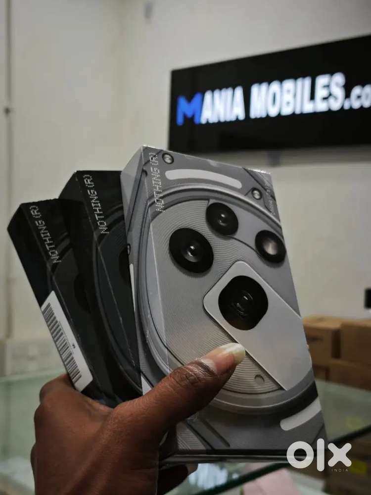 MANIA MOBILES nothing 3a pro sealed box with 1 year warranty just