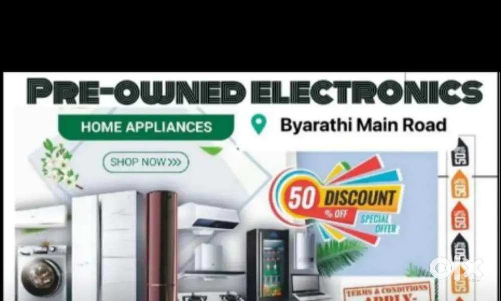 I'd78 best offer on second hand appliances with 50 off