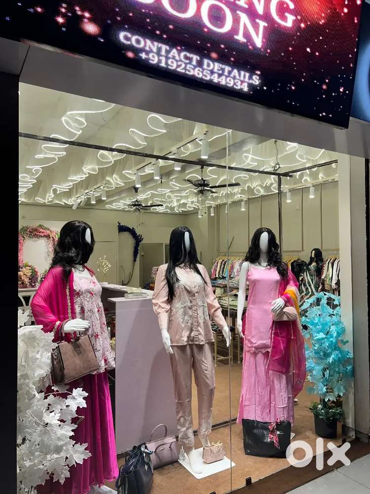 Clothing shop available for rent or lease opposite westside