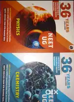 PW 36 years NEET UG books Physics and chemistry