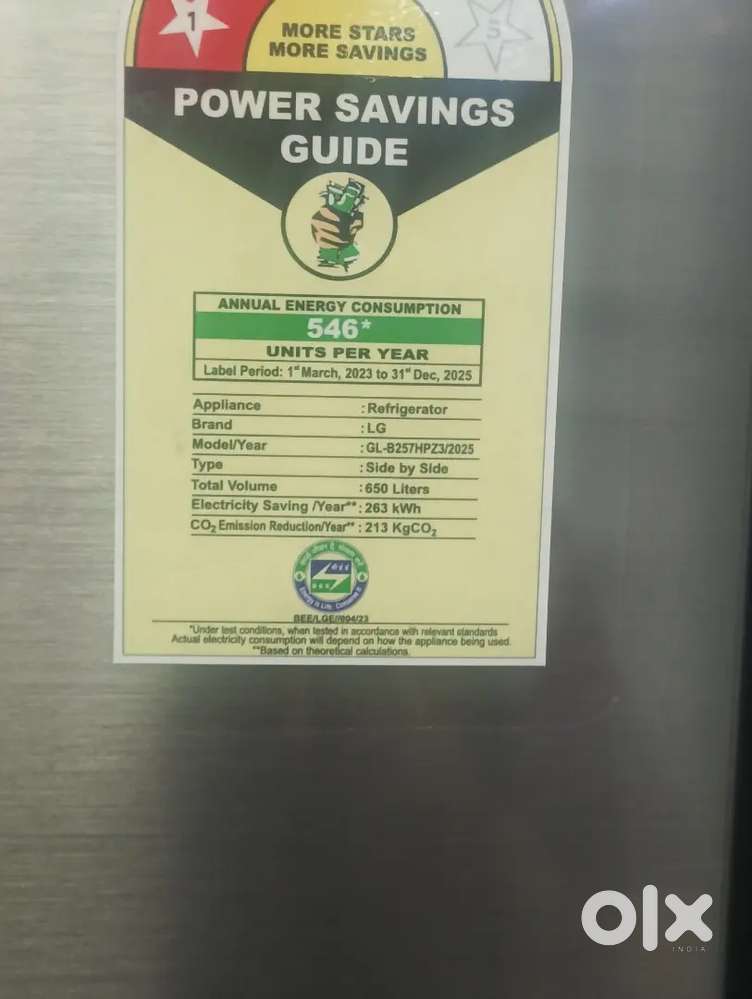 Samsung 466L Double Door Mint Condition