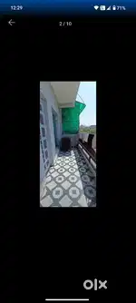 Single story house for family