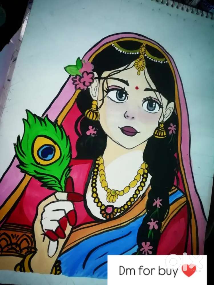 Radha rani painting