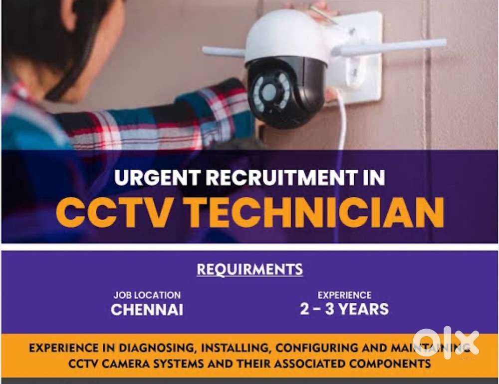 Wanted CCTV Technician & Computer service
