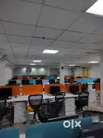 2 cabin, conference room,60 seats waiting area fully furnished office.