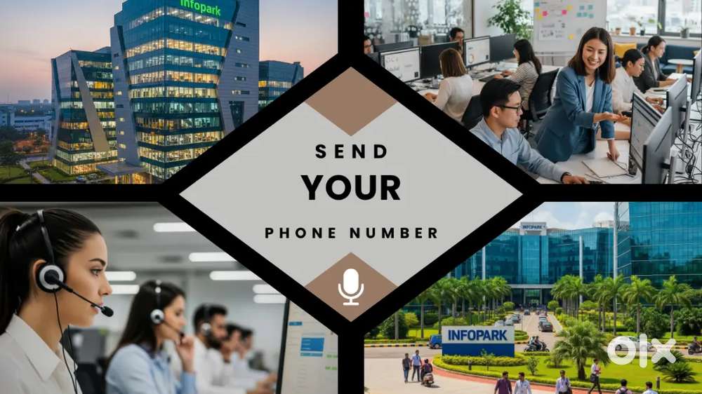 SSLC ABOVE FRESHERS KOCHI INFOPARK JOB FREE FOOD AND ACCOMMODATION