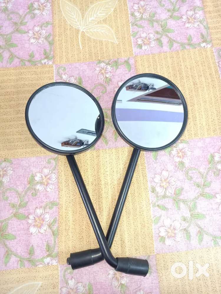 Royal Enfield Bullet 350 Original Round Side Mirrors Stylish stylish