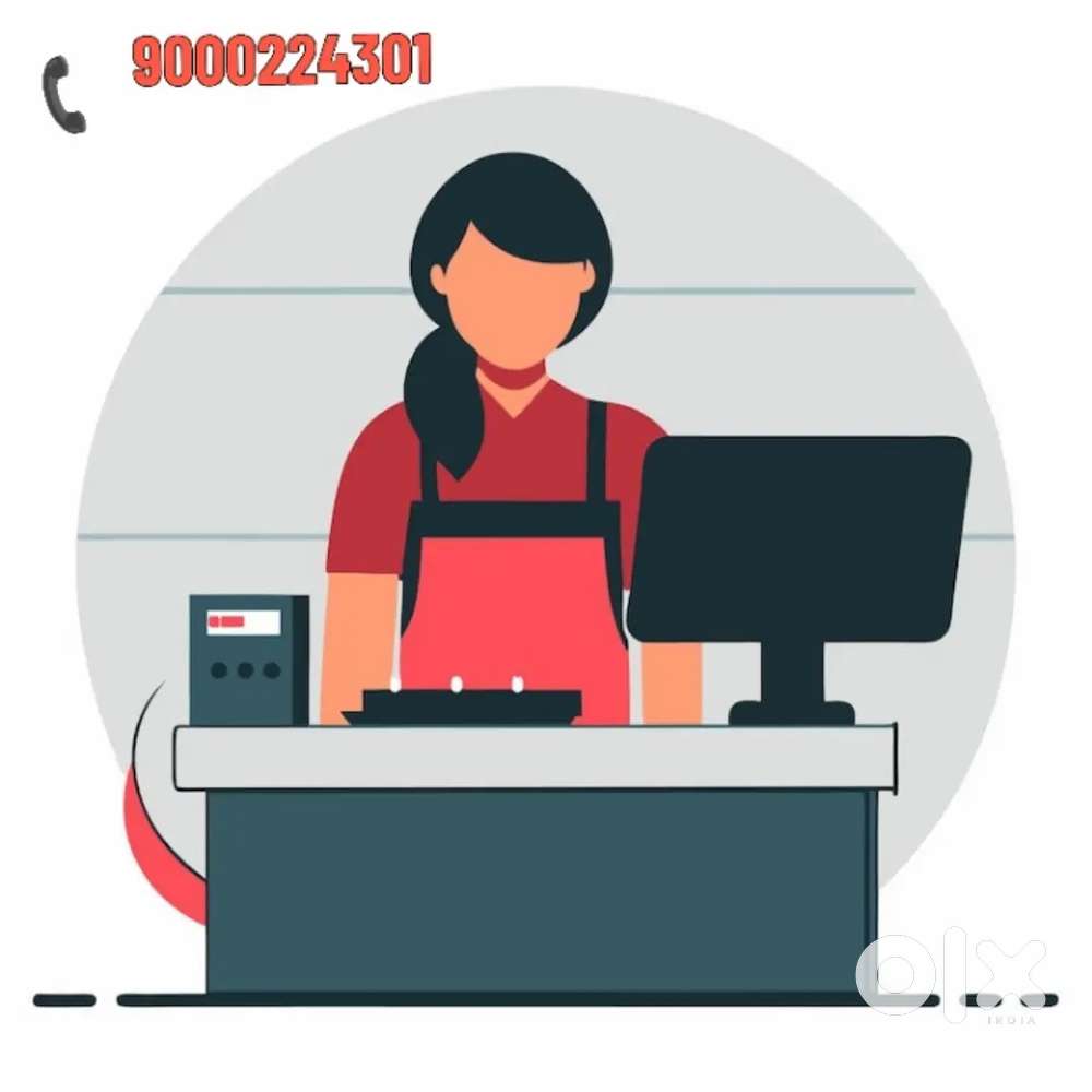 Wanted lady cashier to work in cafeteria!!