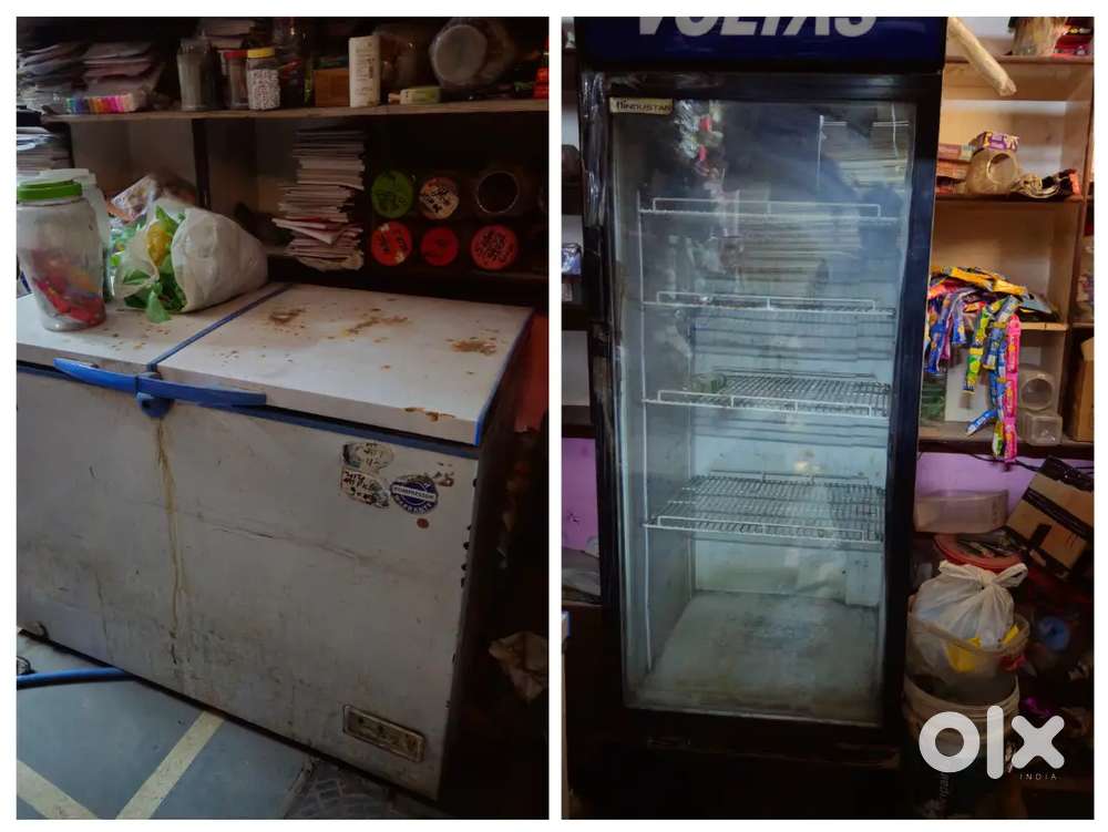 Dual deal — Bluestar Deep Freezer + Voltas Glass Door Cooler