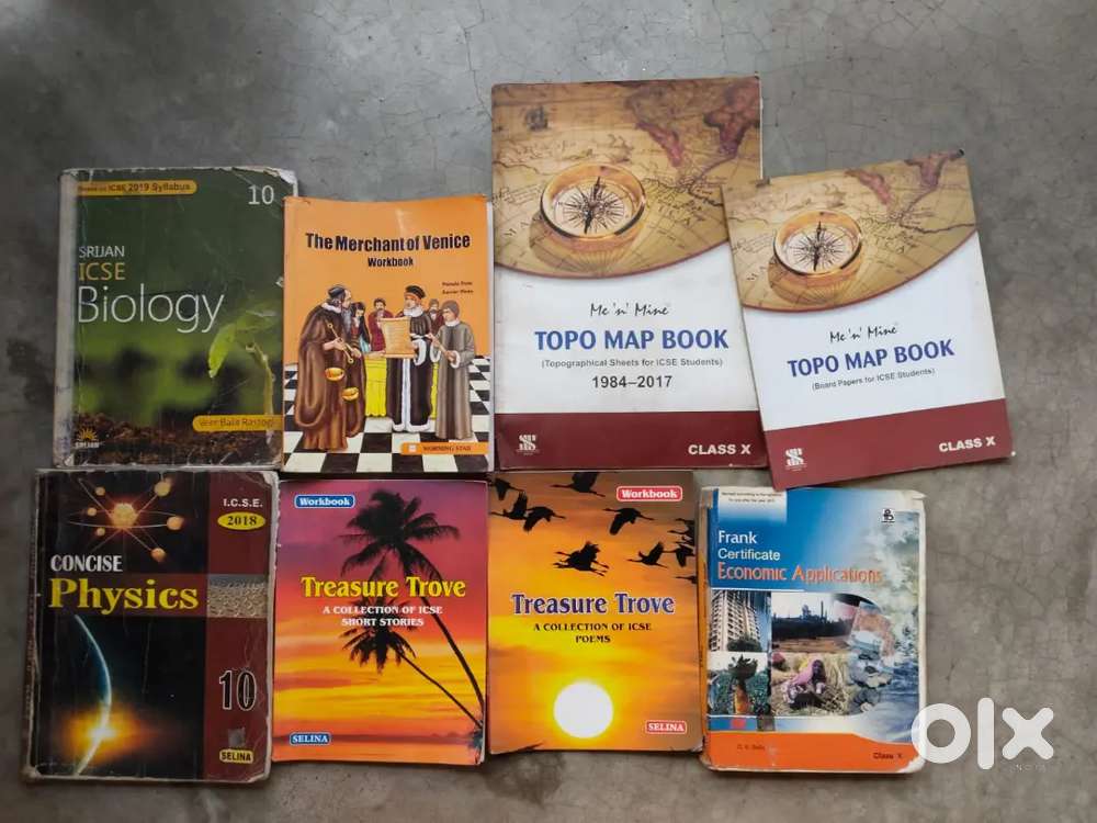 Class  10 Icse All books