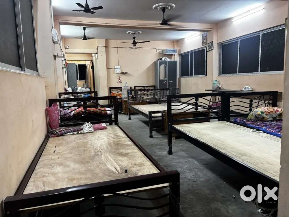 Boys PG,    1)Bed, 2)Fridge, 3)Aquaguard, 4)Almira