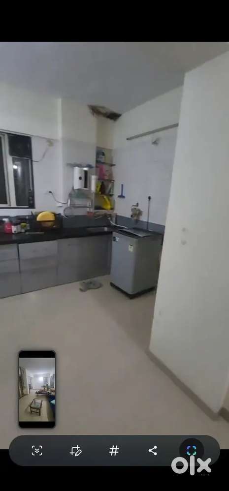 2bhk semi furniture flat rent28000 Bharti vidyapeeth campus dhankawadi
