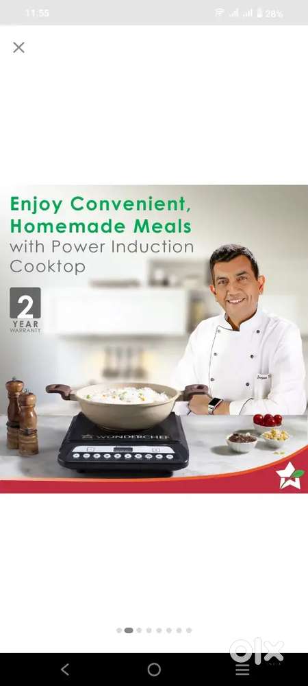 Wondershef Induction cooktop