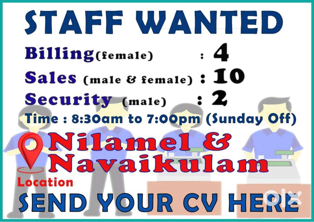 Staff wanted