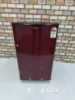 Sansui (170) litres refrigerator in dark red colour in good condition