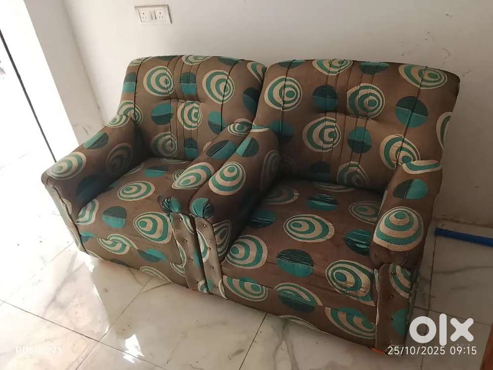 Sofa set with cover