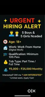Office staff selaction