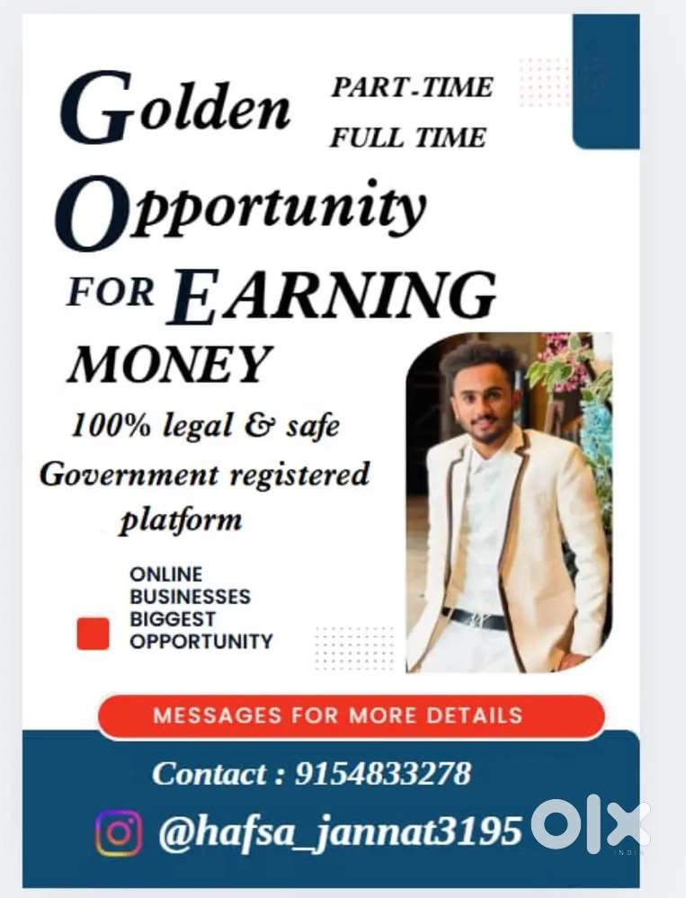 Golden opportunity for earning