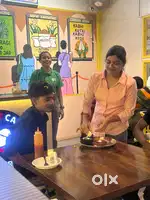 Service in Millet Cafe, Raipur