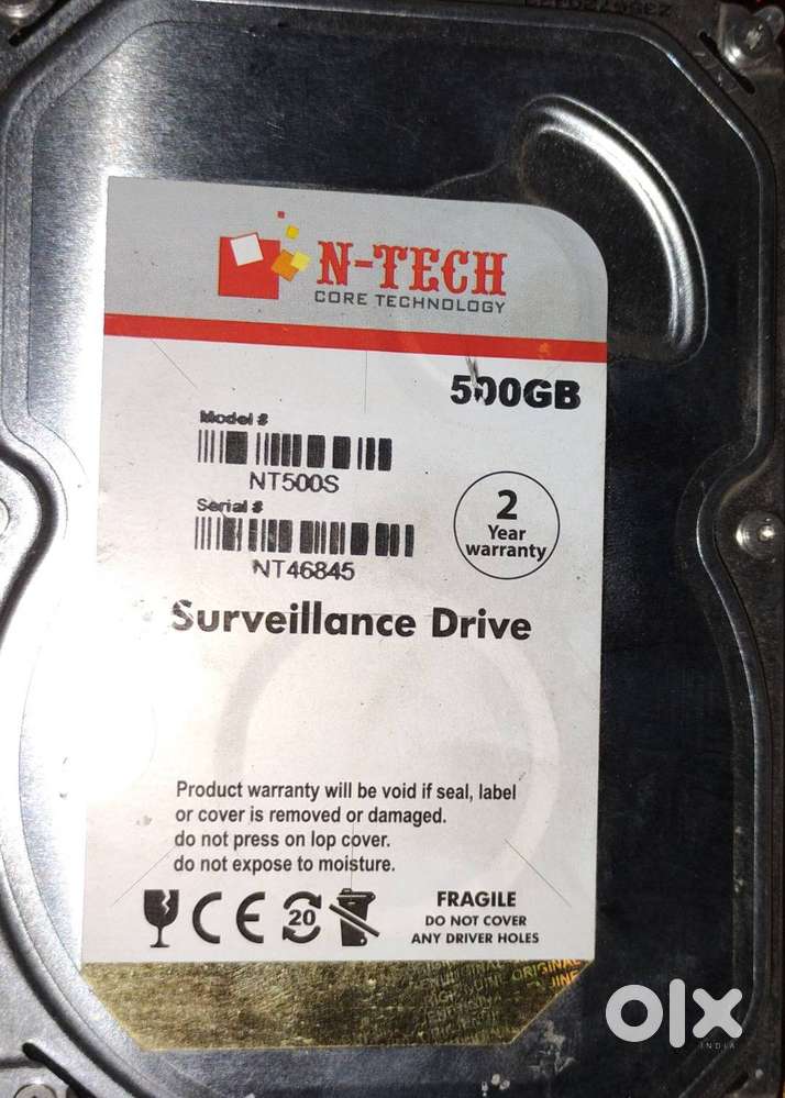 Hard Disk, Desktop, Monitor.