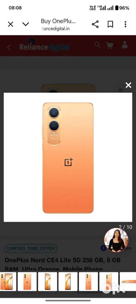 OnePlus nord ce 4 lite