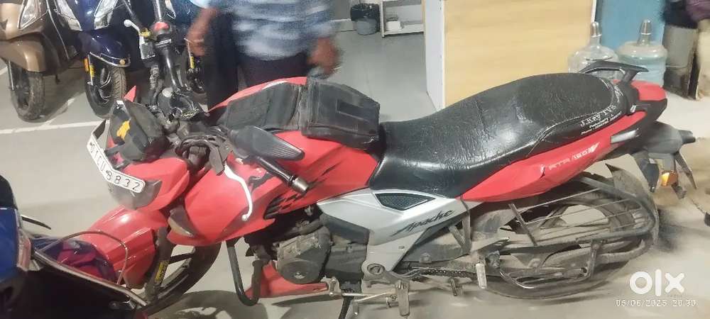 Tvs Apache rtr Pondicherry registration available at good condition